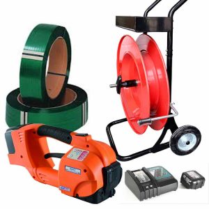 Akkukäyttöinen vannesarja GT-ONE 10–16 mm PET-vannenauhalle